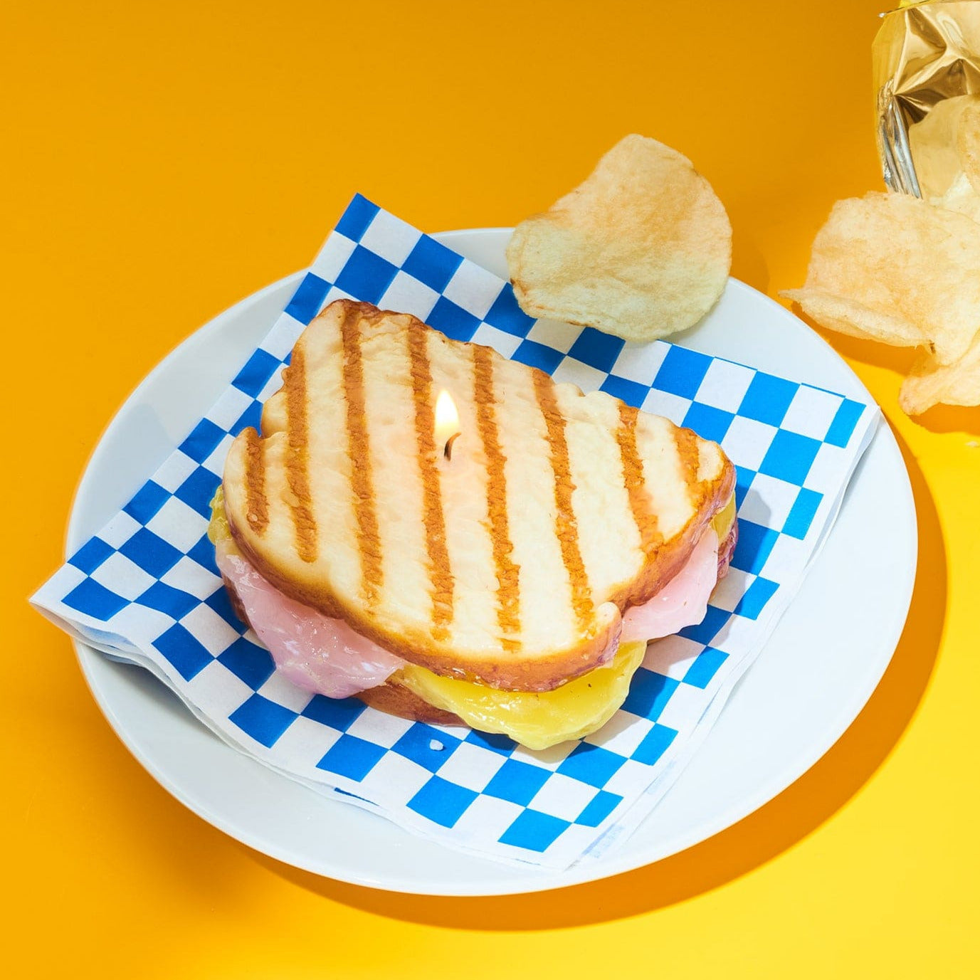Grilled Cheese Candle 2378 Candle - Xsteph0425a