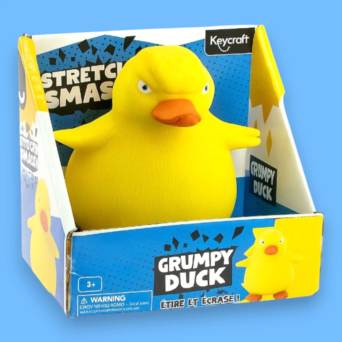 Grumpy Duck Stretch n Smash Sensory Toy | Friends Nyc