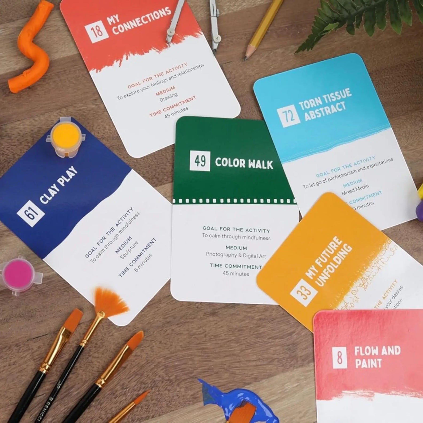 Guided Art Therapy Card Deck | Friends Nyc Brooklyn Ny
