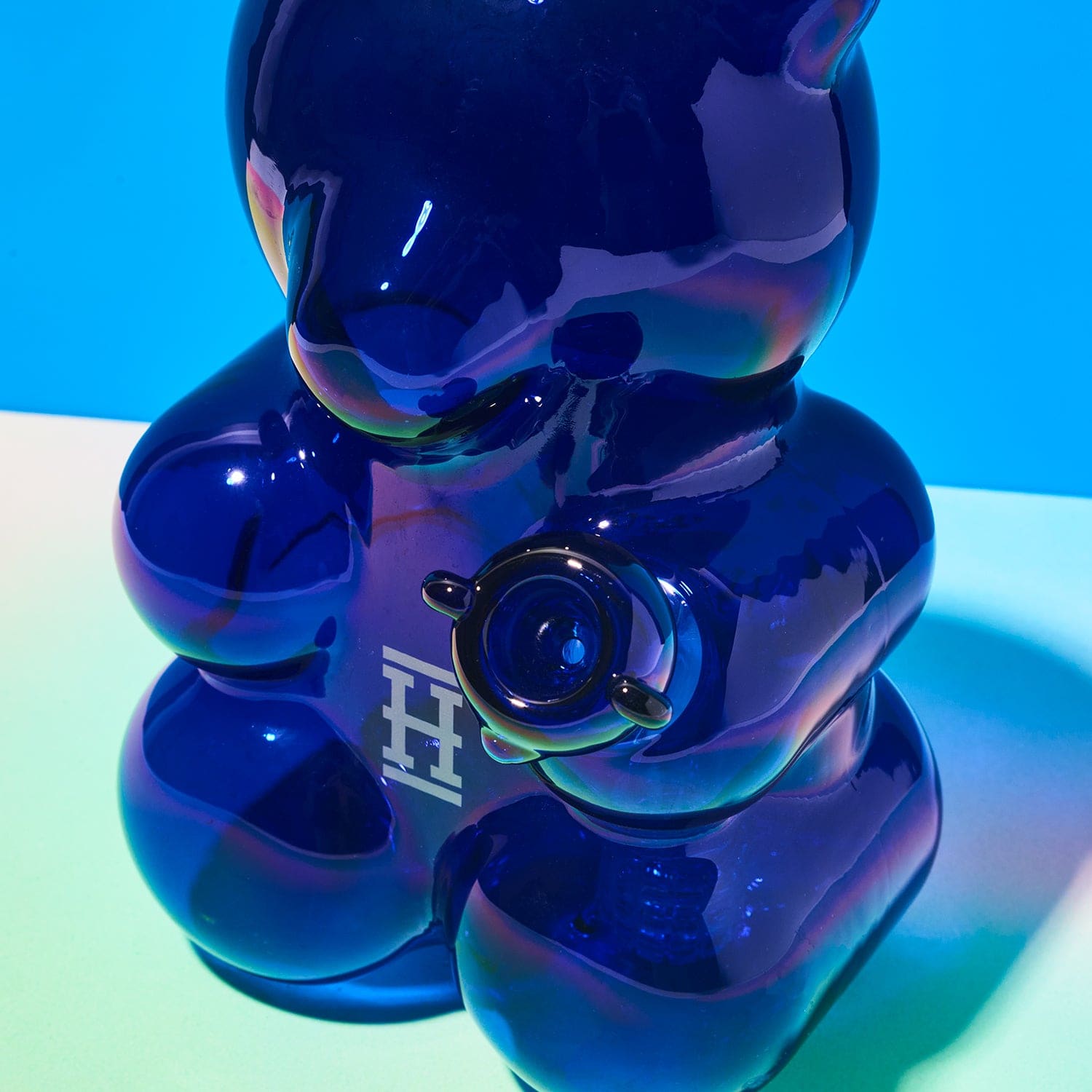 Gummy Bear Glass Bong Aesthetic Smoke - Bff Gifts - Bong