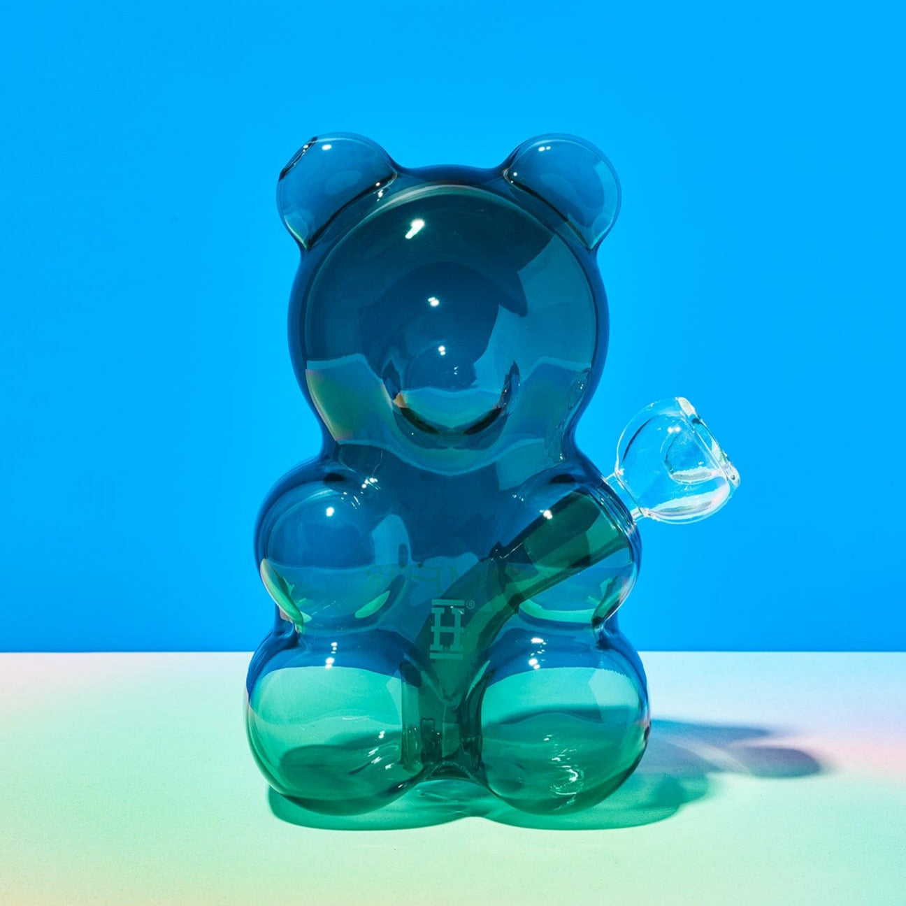 Gummy Bear Glass Bong Aesthetic Smoke - Bff Gifts - Bong