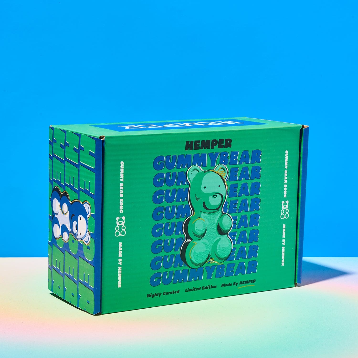 Gummy Bear Glass Bong Aesthetic Smoke - Bff Gifts - Bong