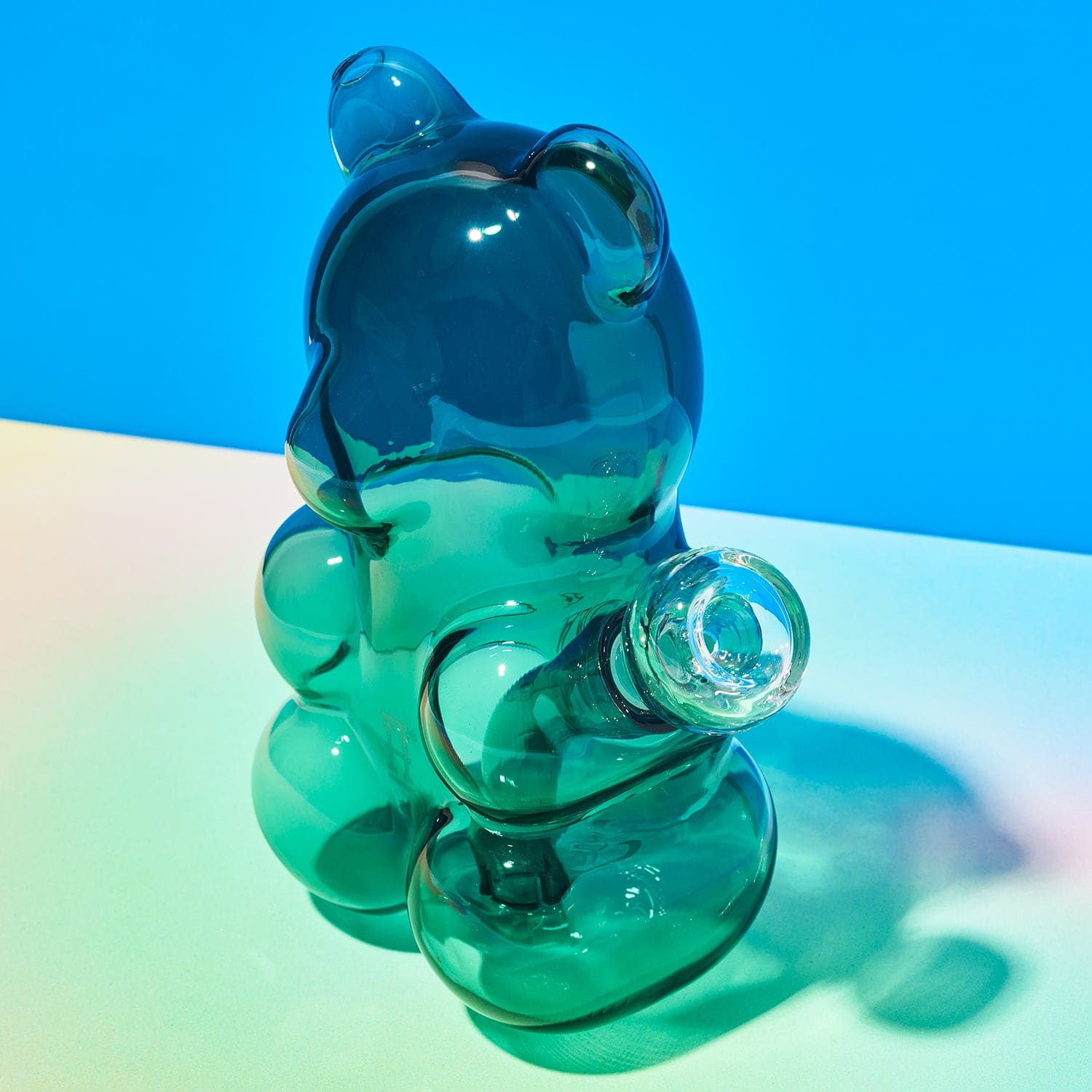 Gummy Bear Glass Bong Aesthetic Smoke - Bff Gifts - Bong