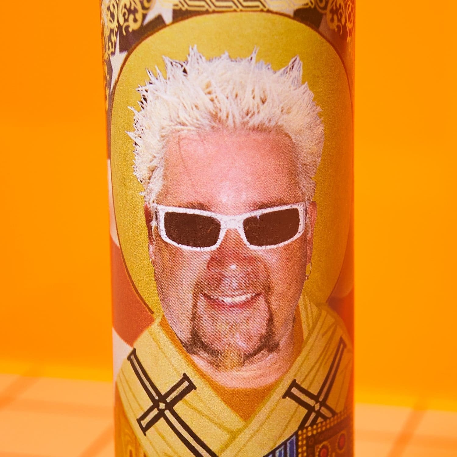Guy Fieri Pillar Candle Bobbyk - Candle - Celebrity -