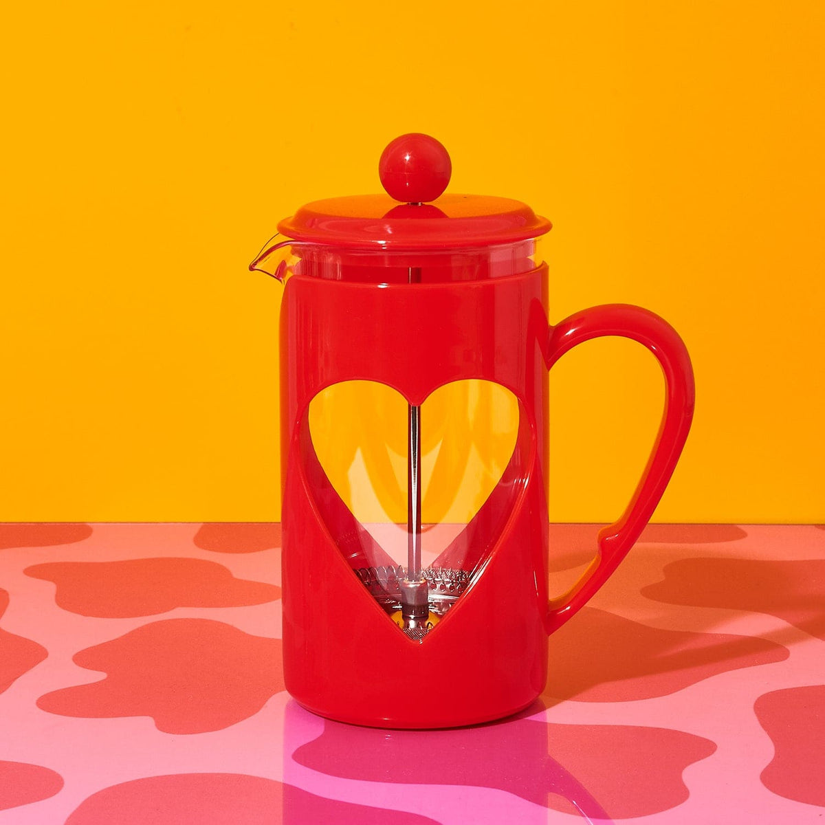 Heart French Press Coffee - Cute Kitchen - Dopamine - Ewc -