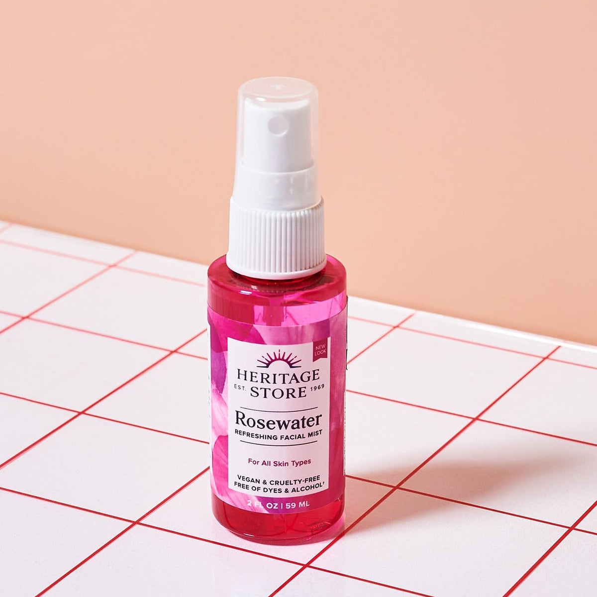 Heritage Store Rosewater Spray 2oz