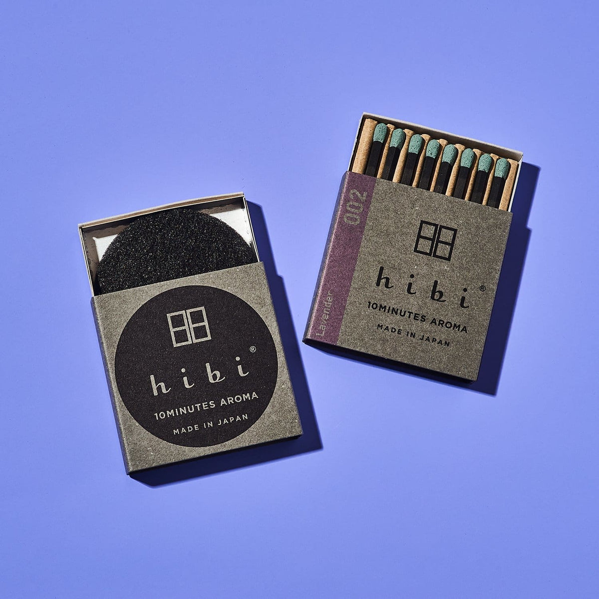 Hibi Incense Matches - Lavender Candle Reshoot - Floral