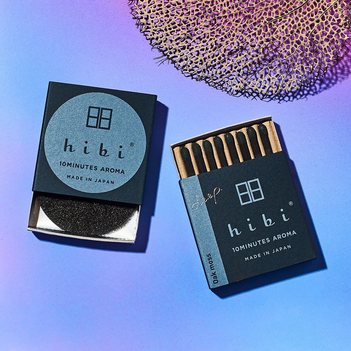 Hibi Incense Matches - Oak Moss best Seller - Bffpair -