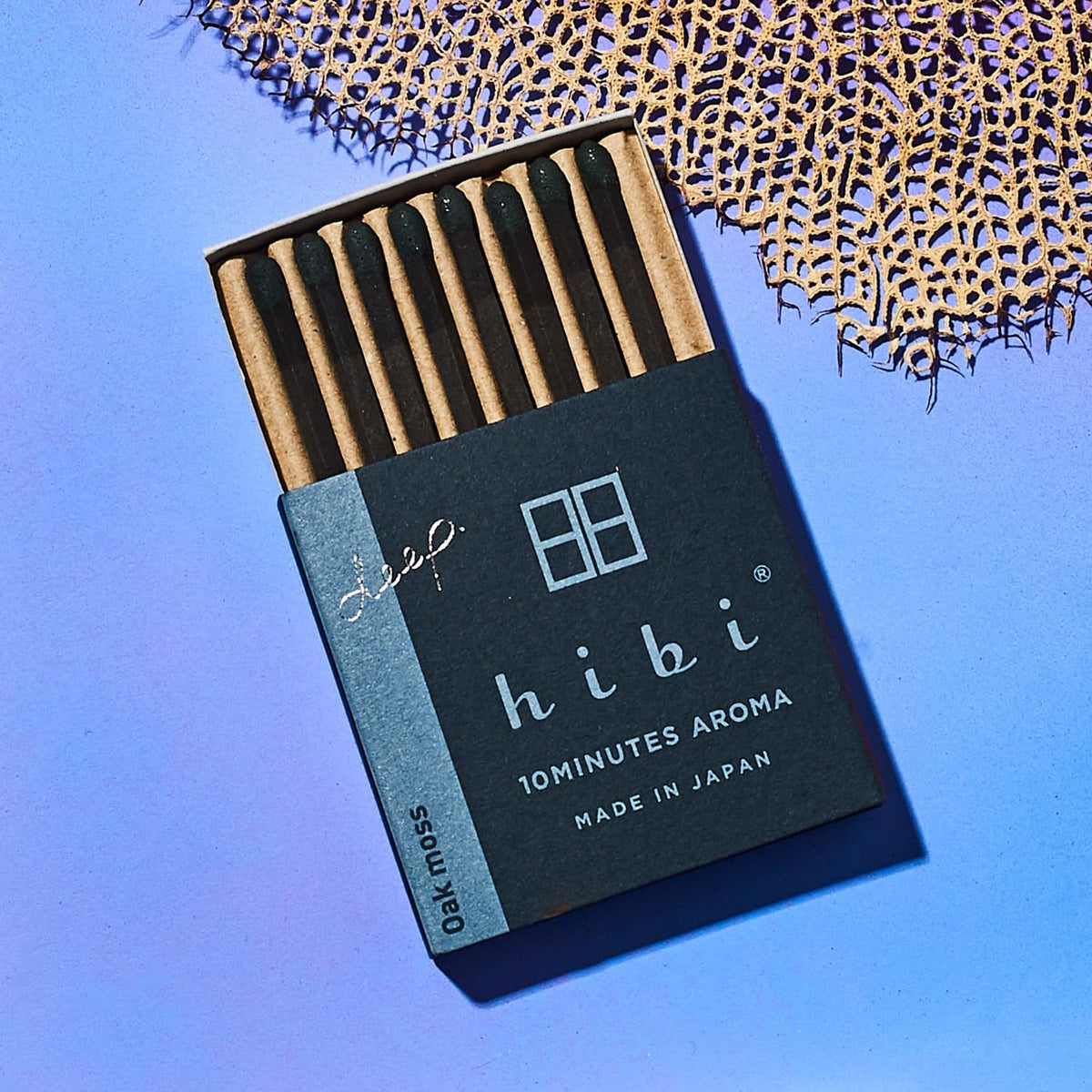 Hibi Incense Matches - Oak Moss best Seller - Bffpair -