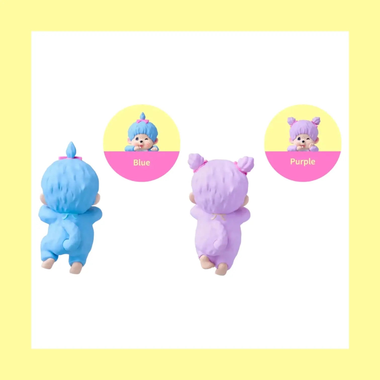 Hippers Monchhichi Colors: Wink Series Colors Blind Box