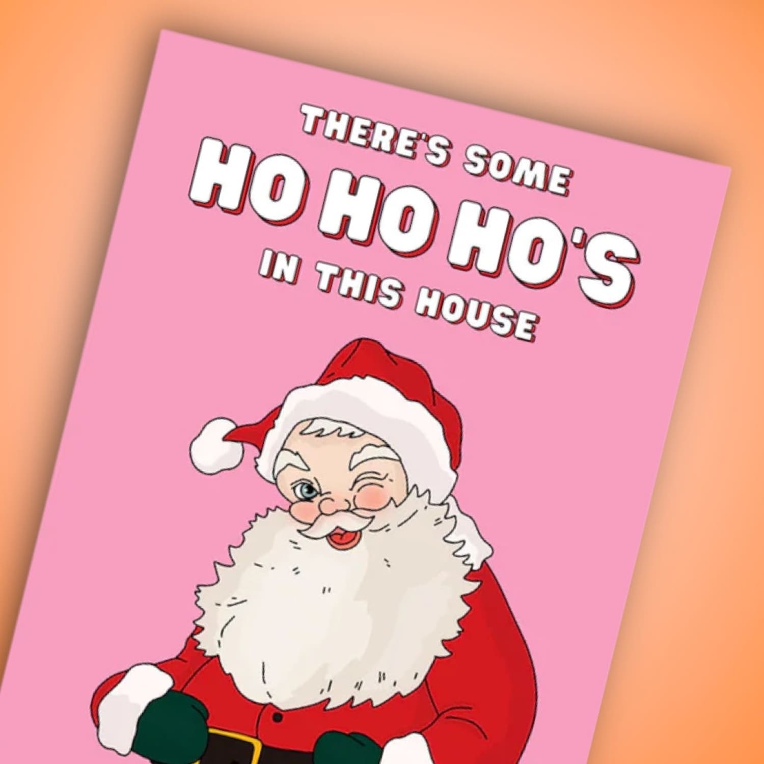 Holiday Greeting Card Pmp Ho Ho’s 0723 - Groupbycolor -