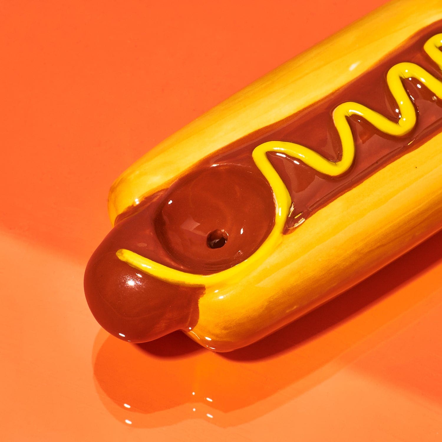 Hot Dog Hand Pipe Fake Food - Smoke Accessories