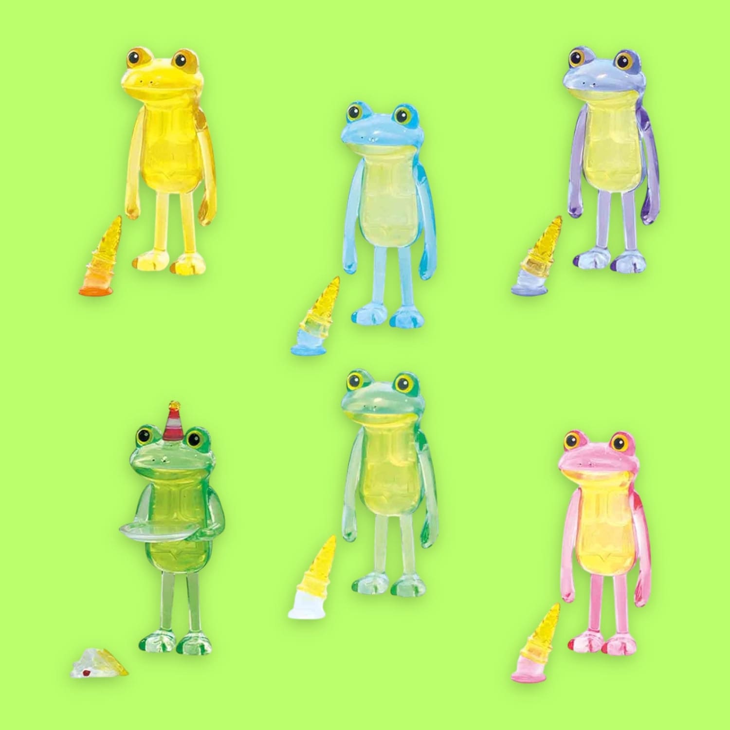 Ice Cream Drop Frog Blind Box Blind Box - Boxed