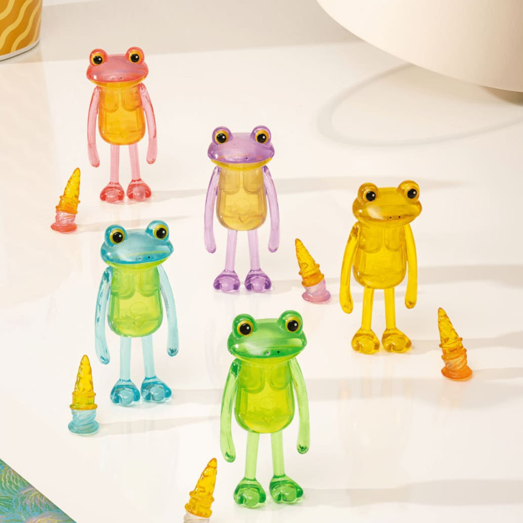 Ice Cream Drop Frog Blind Box Blind Box - Collectible