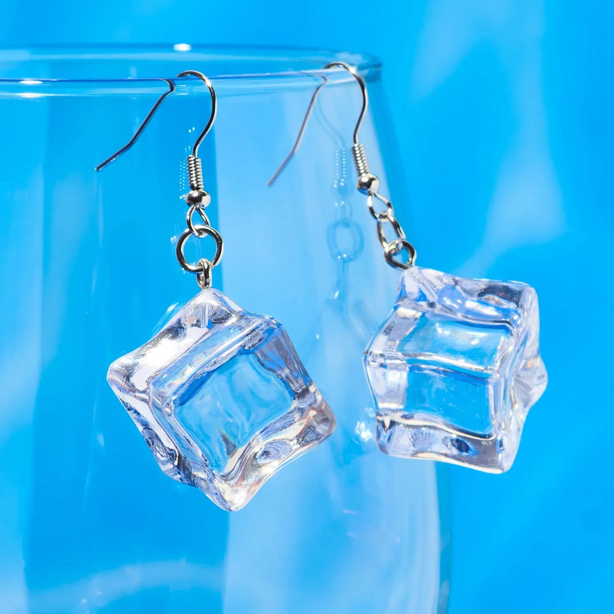 Ice Cube Hook Earrings Sng | Friends Nyc Brooklyn Ny