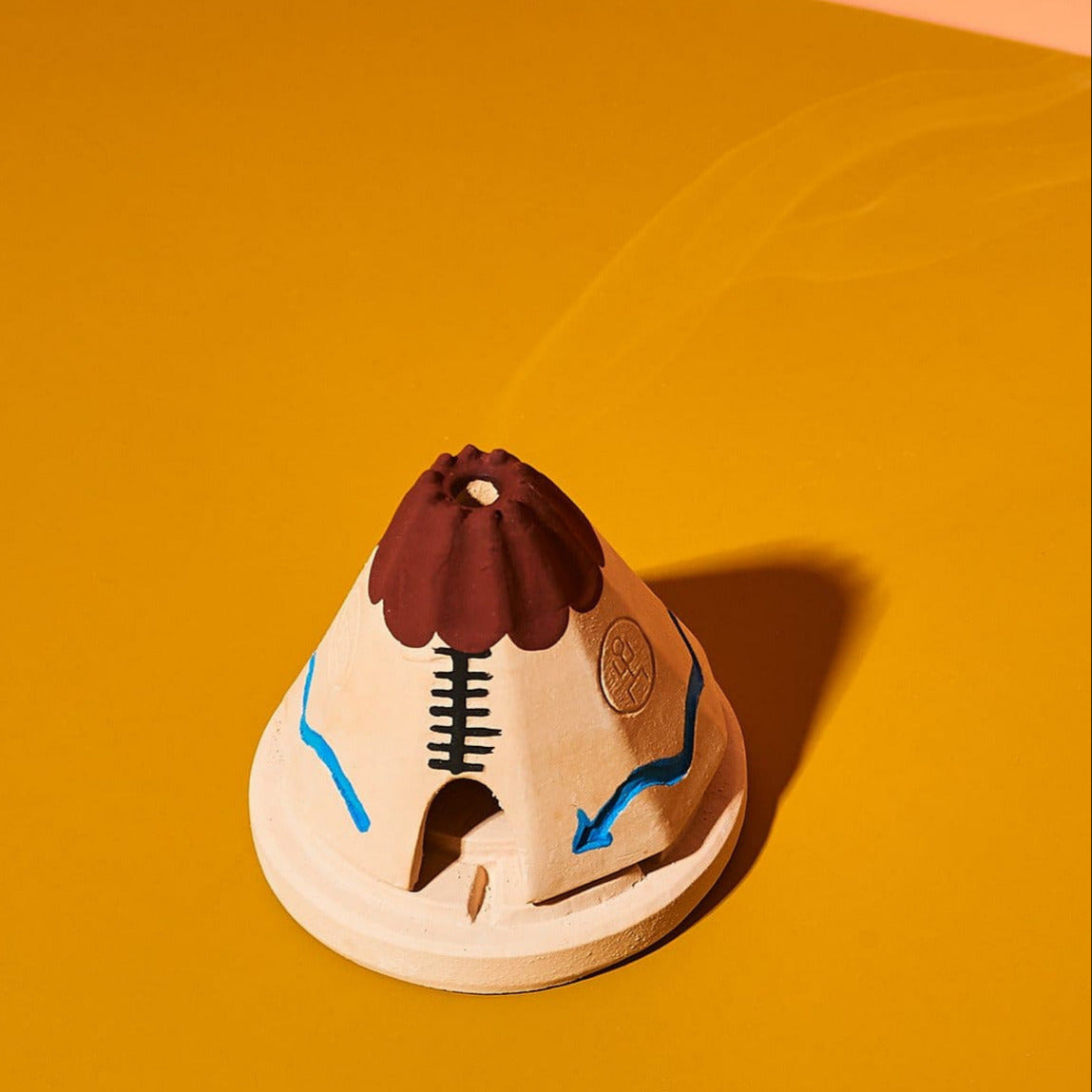 Incienso Teepee | Incense Burner with Pinon Incense