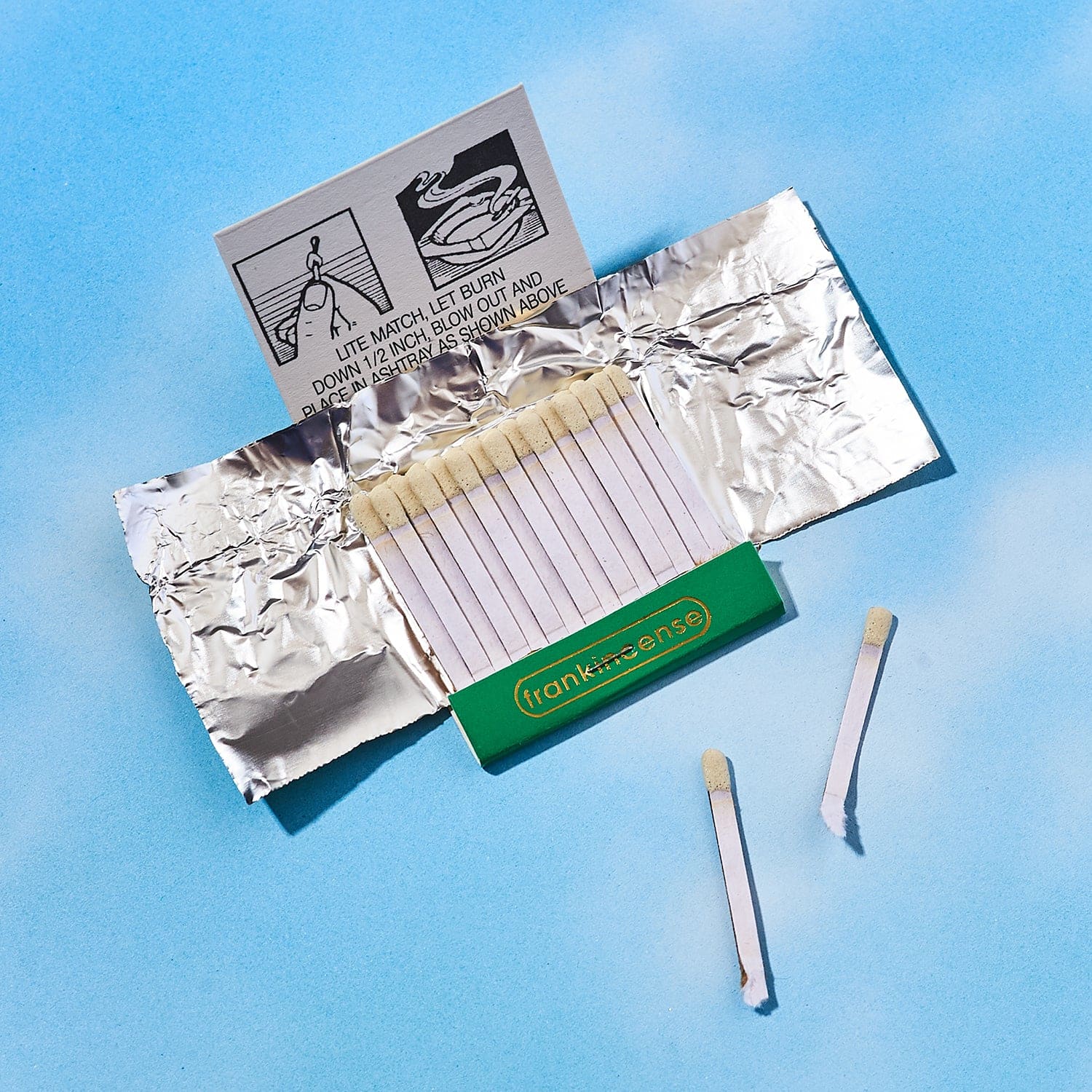 Incense Matchbook 70s - Bayberry - Boysenberry - Cinnamon -