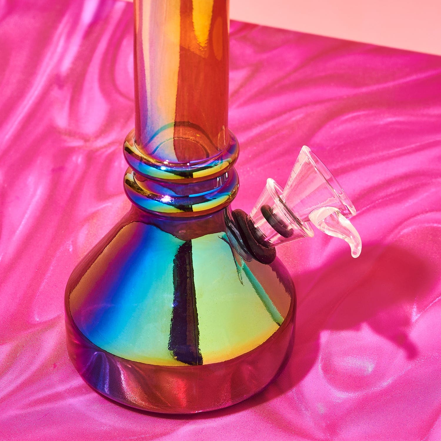 Iridescent Mini Bong Aesthetic Bong - Cute Girly Smoke Shop