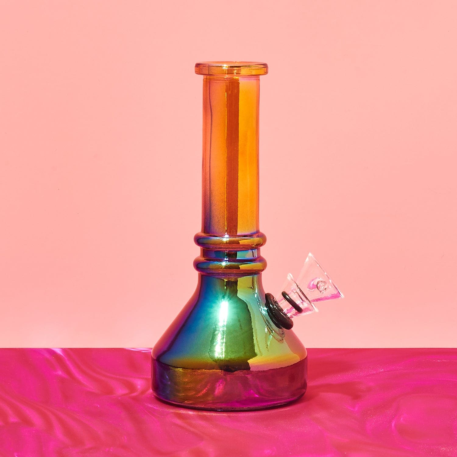 Iridescent Mini Bong Aesthetic Bong - Cute Girly Smoke Shop