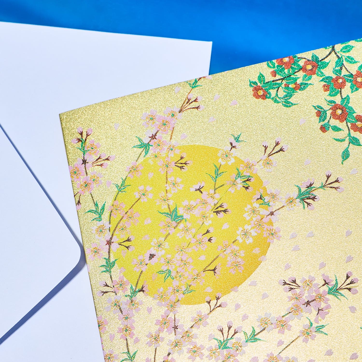 Japanese Greeting Card - Daytime Cherry Blossoms Exclusive -