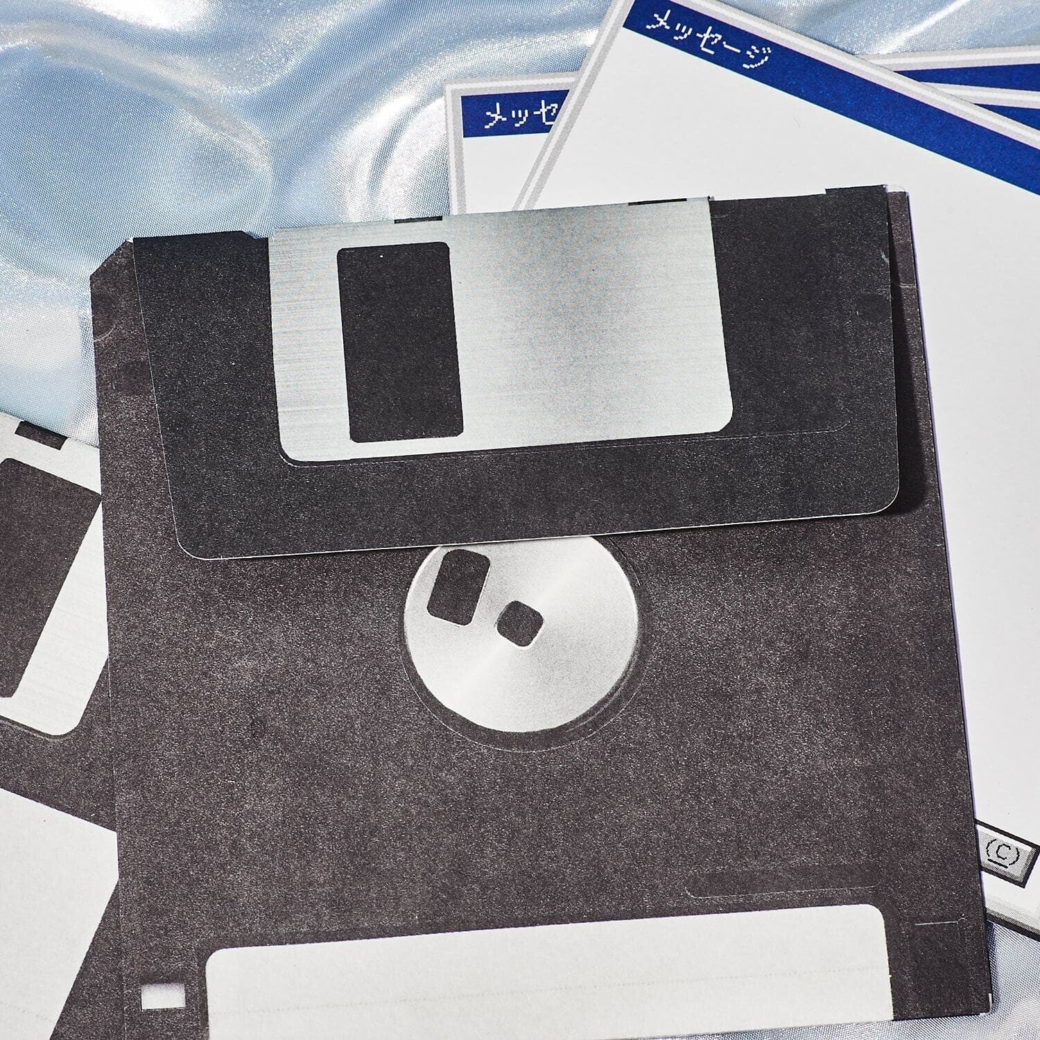Japanese Greeting Card Set - Floppy Disk Boyfriend Gifts