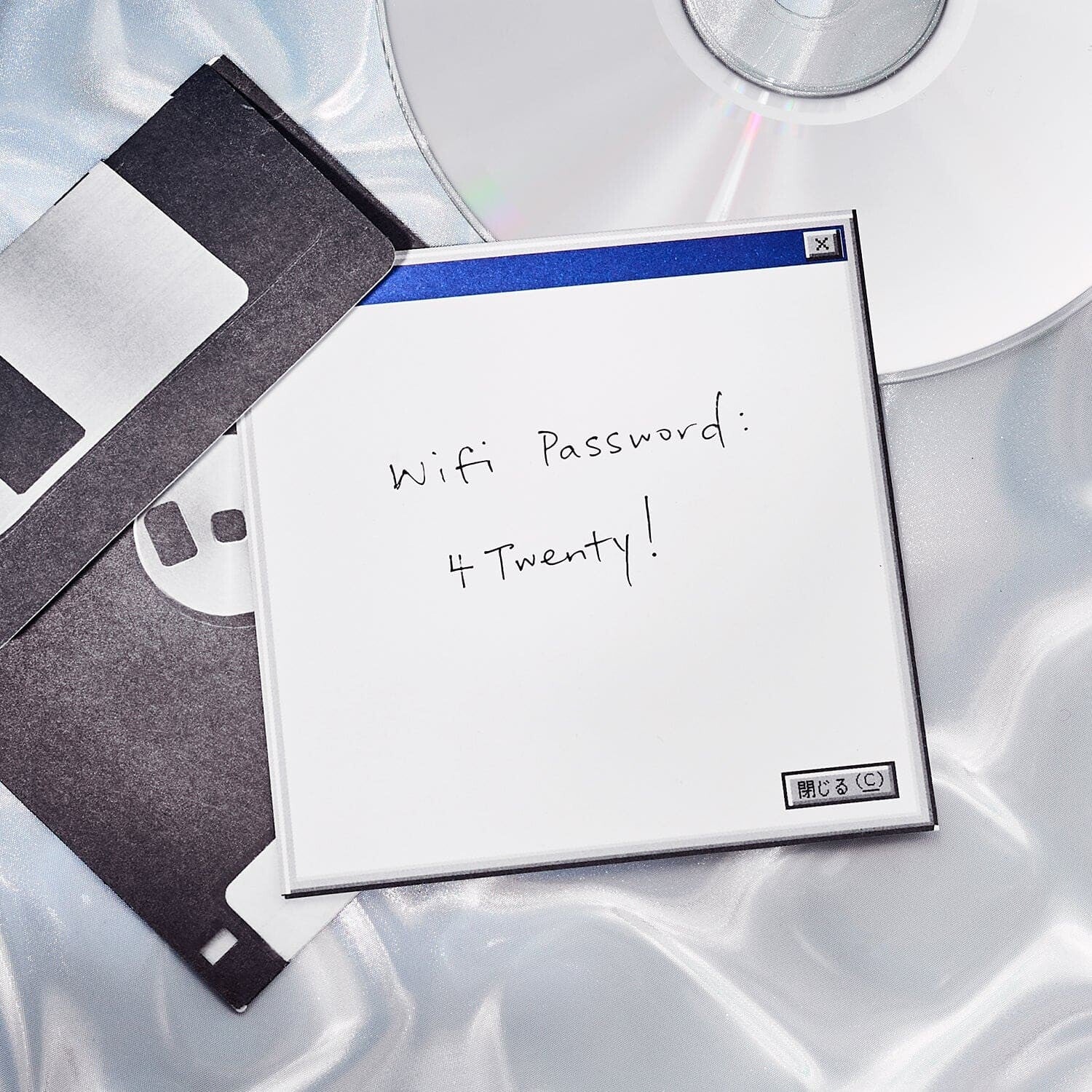 Japanese Greeting Card Set - Floppy Disk Boyfriend Gifts