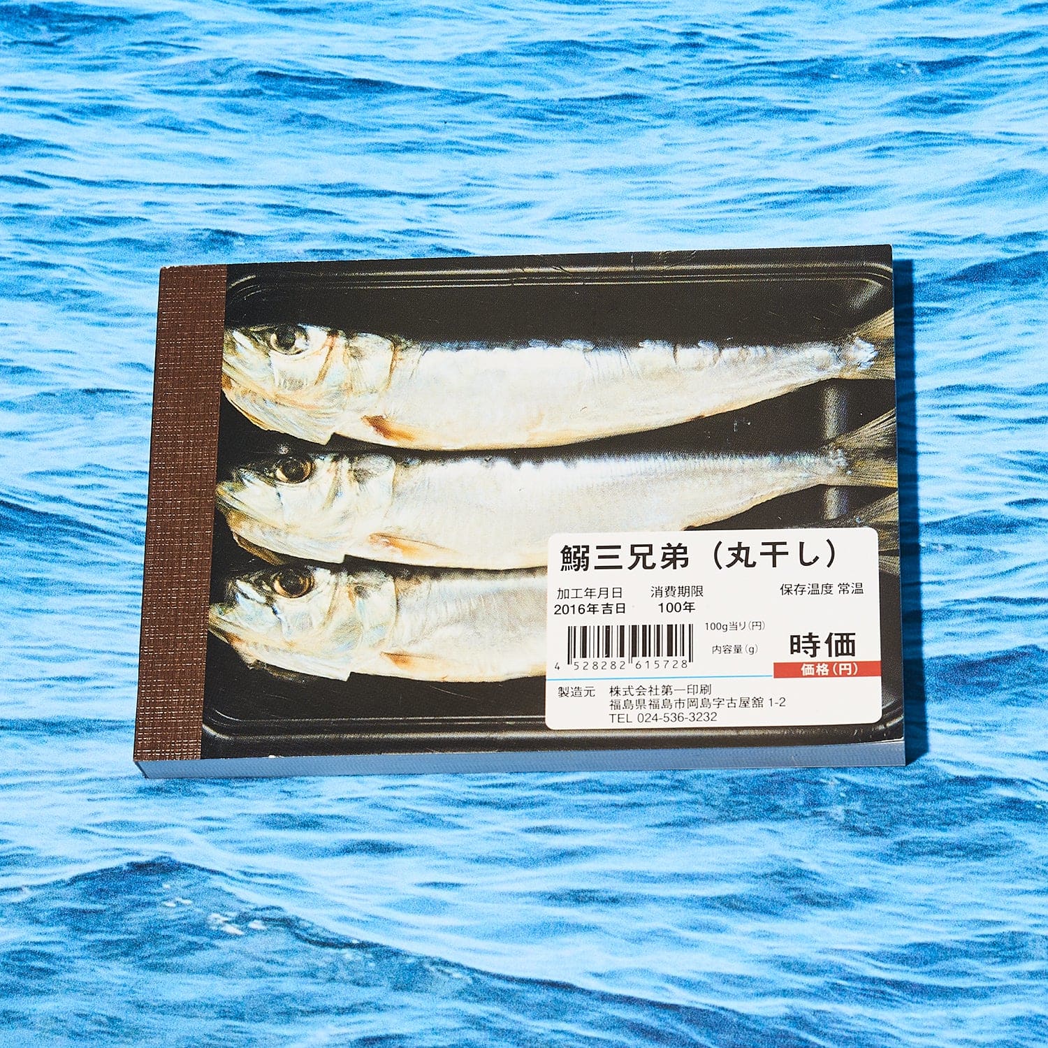 Japanese Memo Note Pad - Sardines Fake Food - Japan - Made