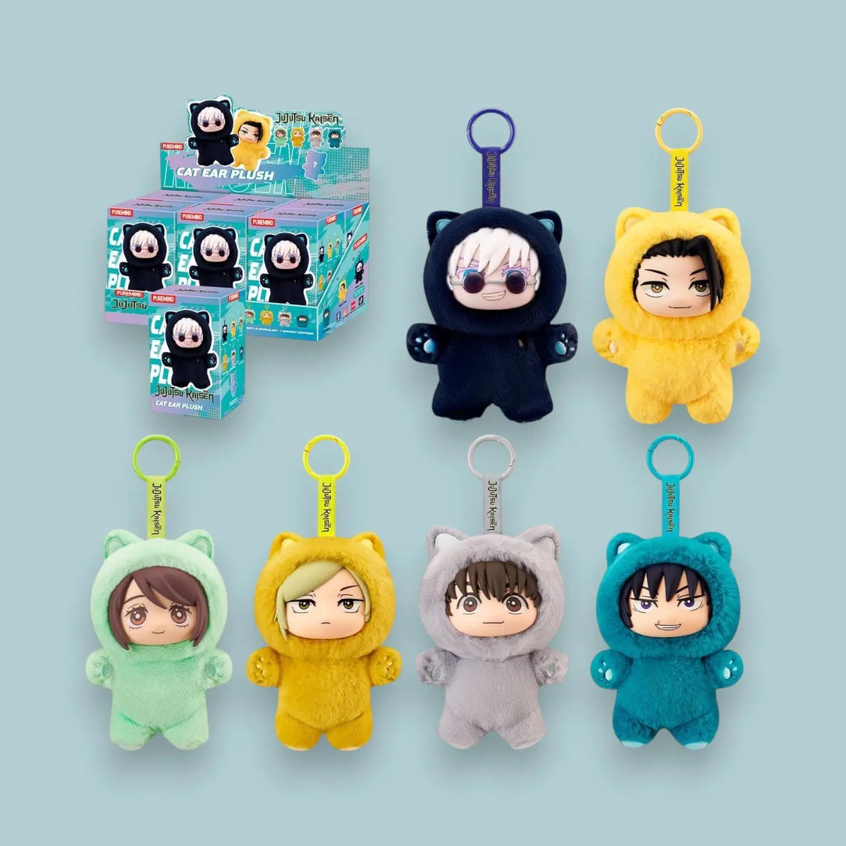 Jujutsu Kaisen Cat Ear Plush Blind Box | Friends Nyc