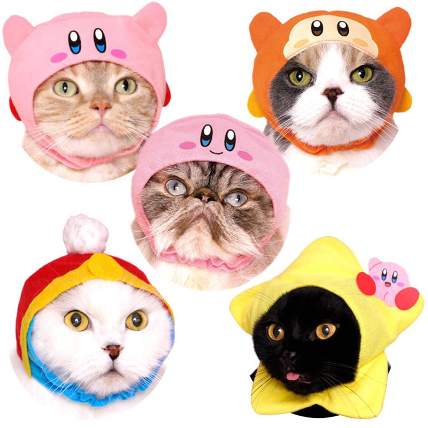 Cat Cap Kirby Hat Cat, Cat Hat, Costume, Ears, Kirby