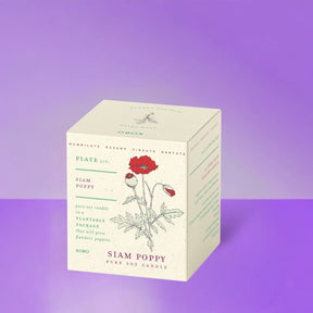 Kobo Siam Poppy Candle - Soy Wax Standard