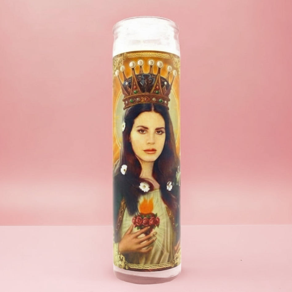 Lana Del Ray Pillar Candle Bff Gifts - Bobbyk - Candle