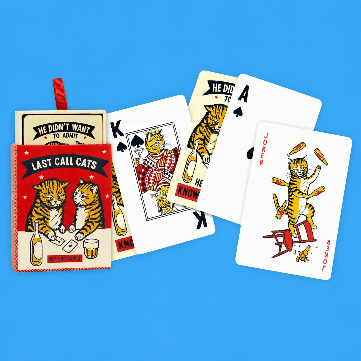 Last Call Cats Playing Cards | Friends Nyc Brooklyn Ny