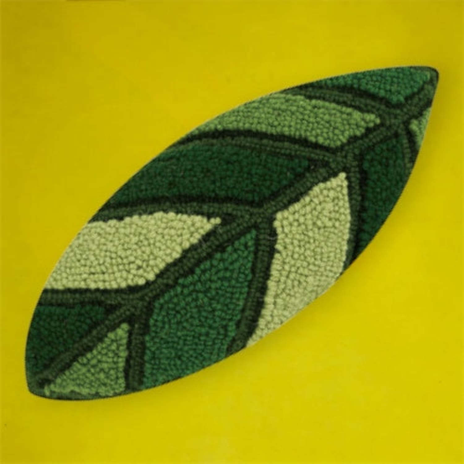 New Leaf Hook Accent Pillow Aapiowned - Accent Pillow -