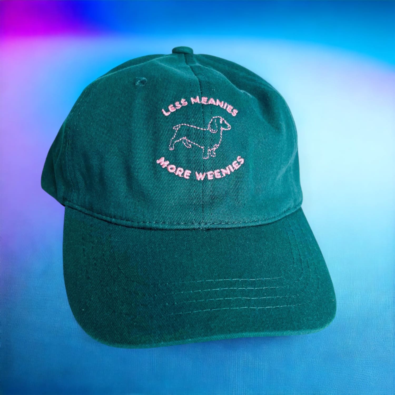 Less Meanies More Weenies Dad Hat Dad Hat - Party Mountain