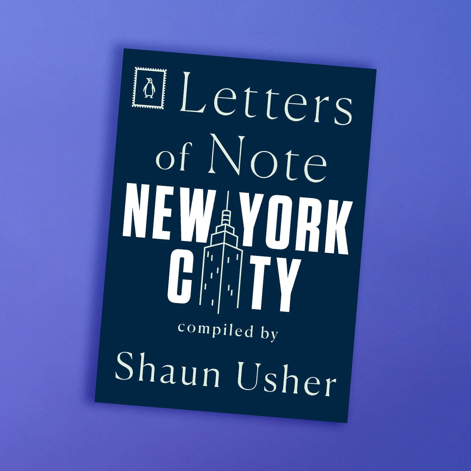 Letters of Note: new York City Book - Gifts for him -