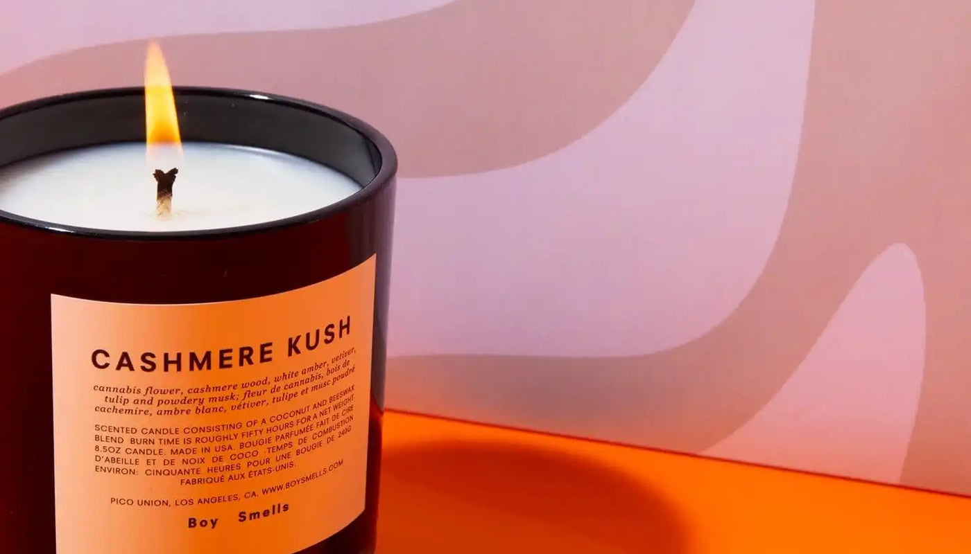 Boy Smells Candle - Cashmere Kush Beeswax - Bffpair - Boy