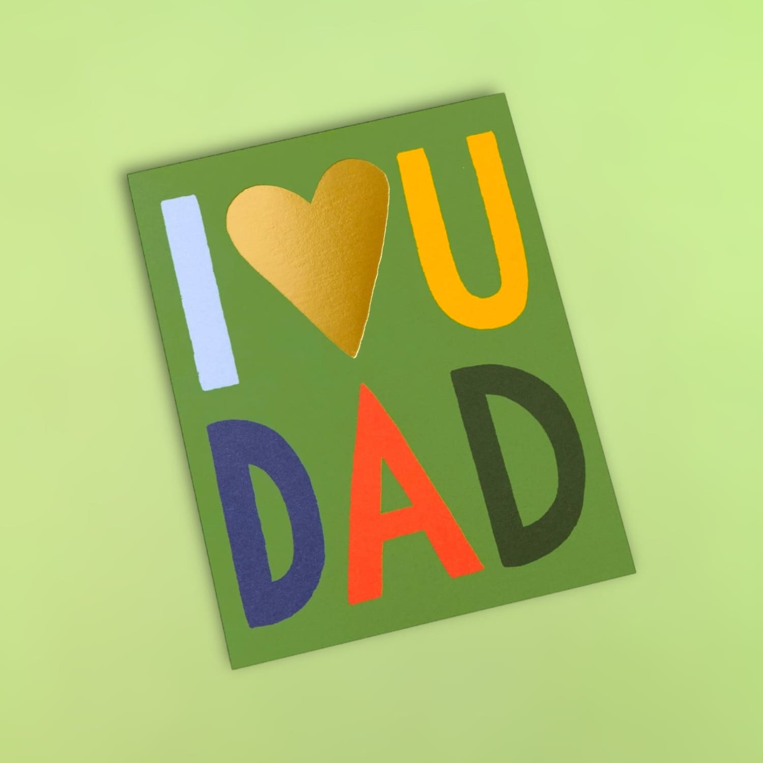 I Love You Dad Greeting Card - Groupbycolor Rifle Paper