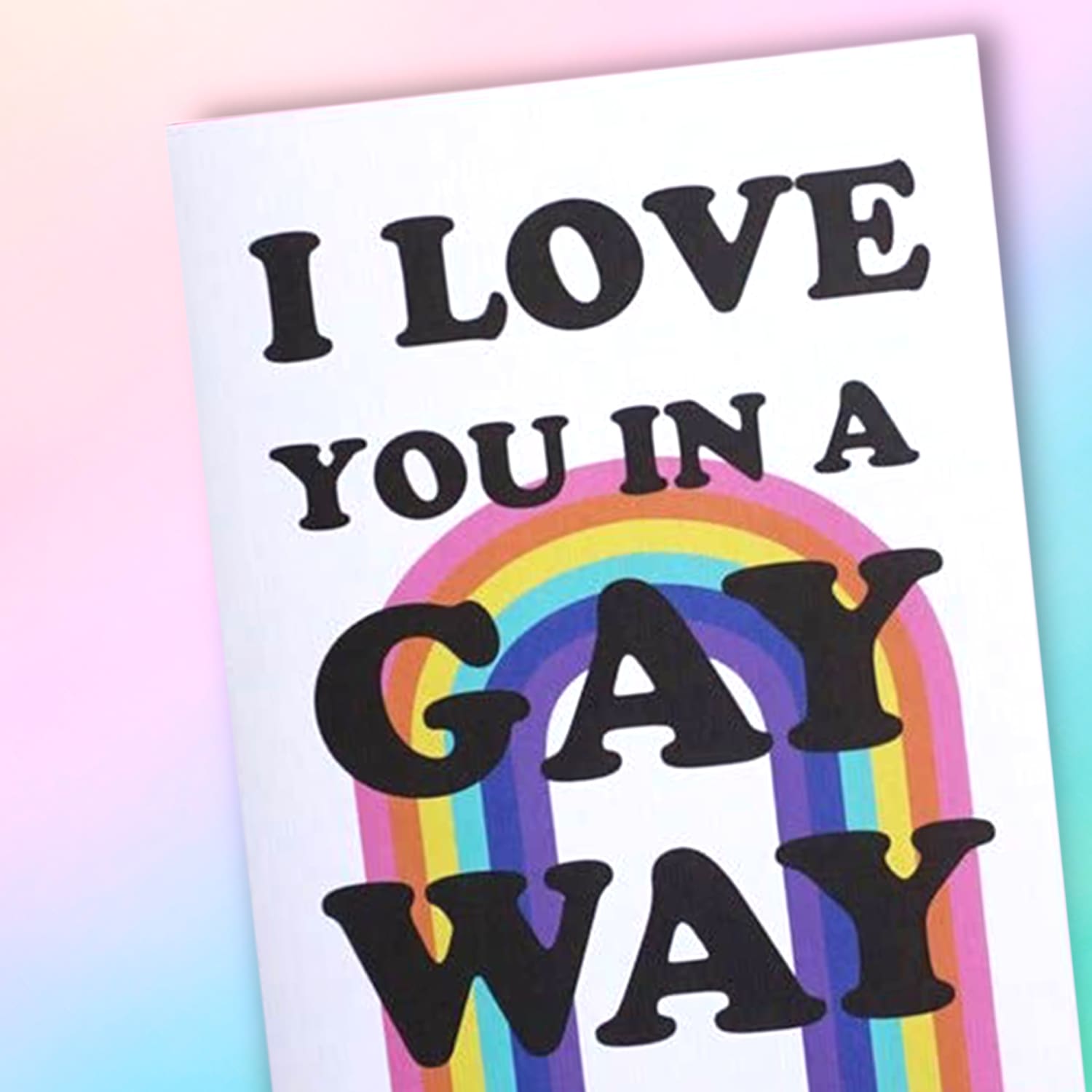 Gay Love Valentine’s Day Greeting Card Greeting Card - Lgbtq