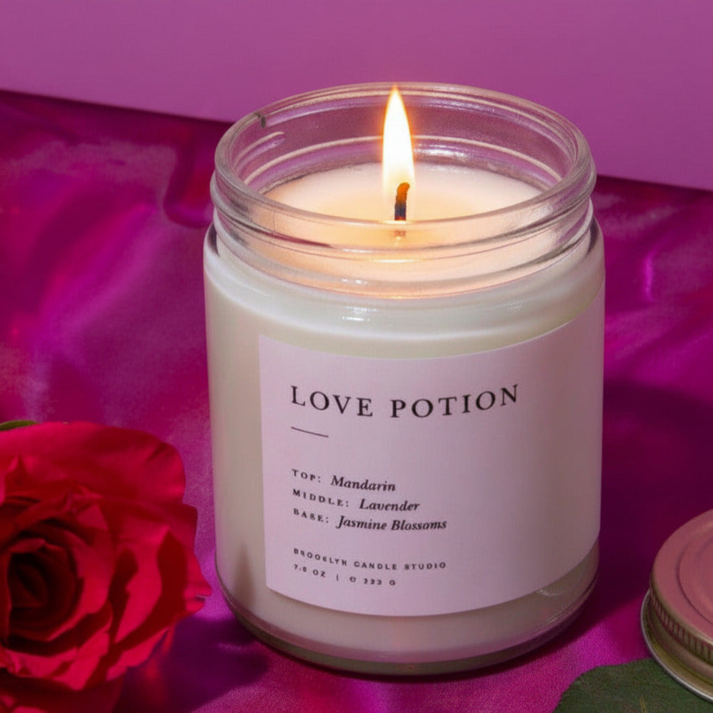 Love Potion Soy Wax Candle Brooklyn - Candle - Gift Guide -
