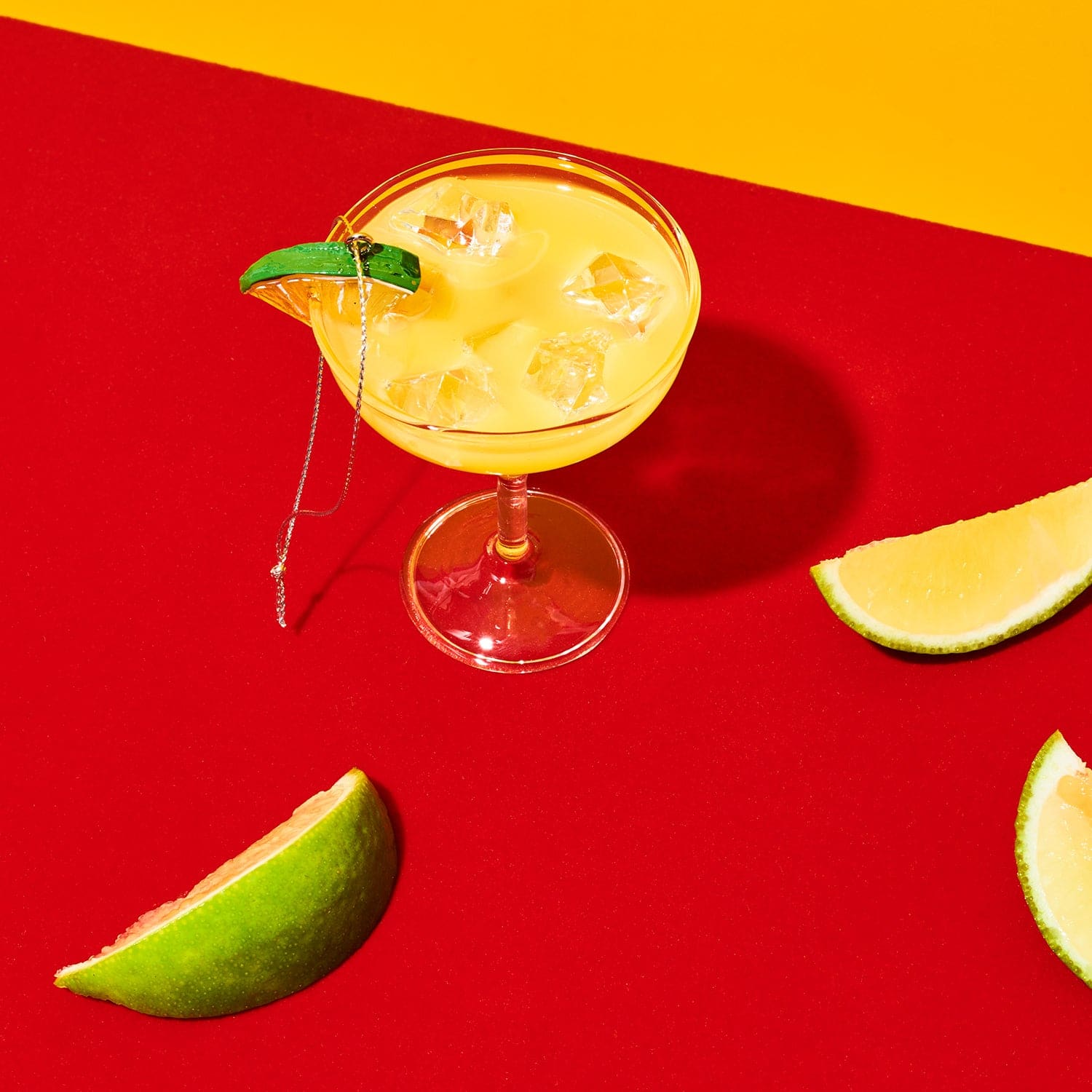 Margarita Cocktail Ornament Christmas Fake Food Gifts