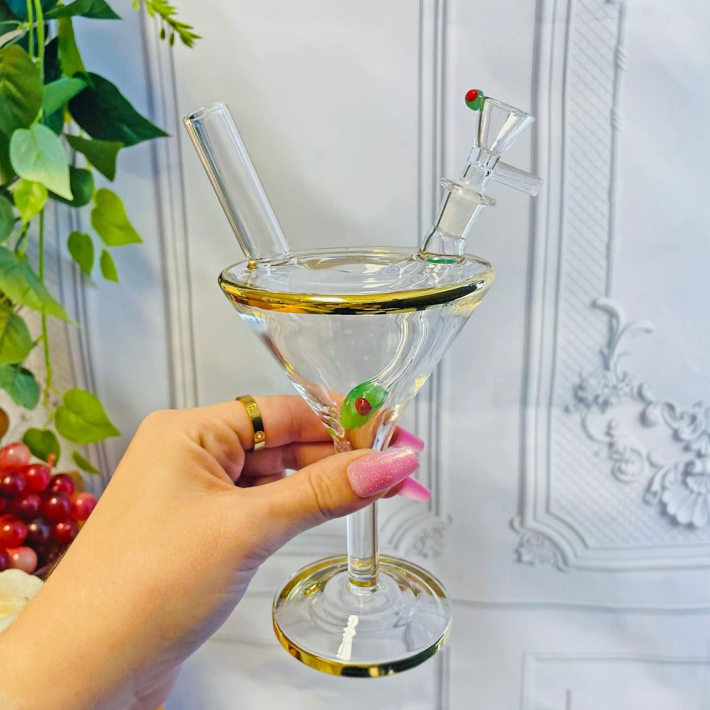 Martini Bong Aesthetic Bong - Boxed - Burning Love - Kitsch