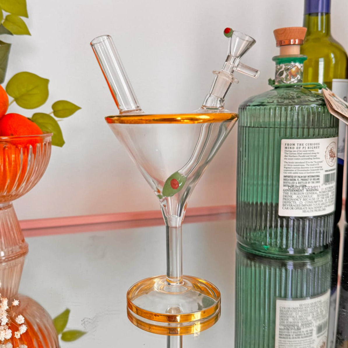 Martini Bong Aesthetic Bong - Boxed - Burning Love - Kitsch