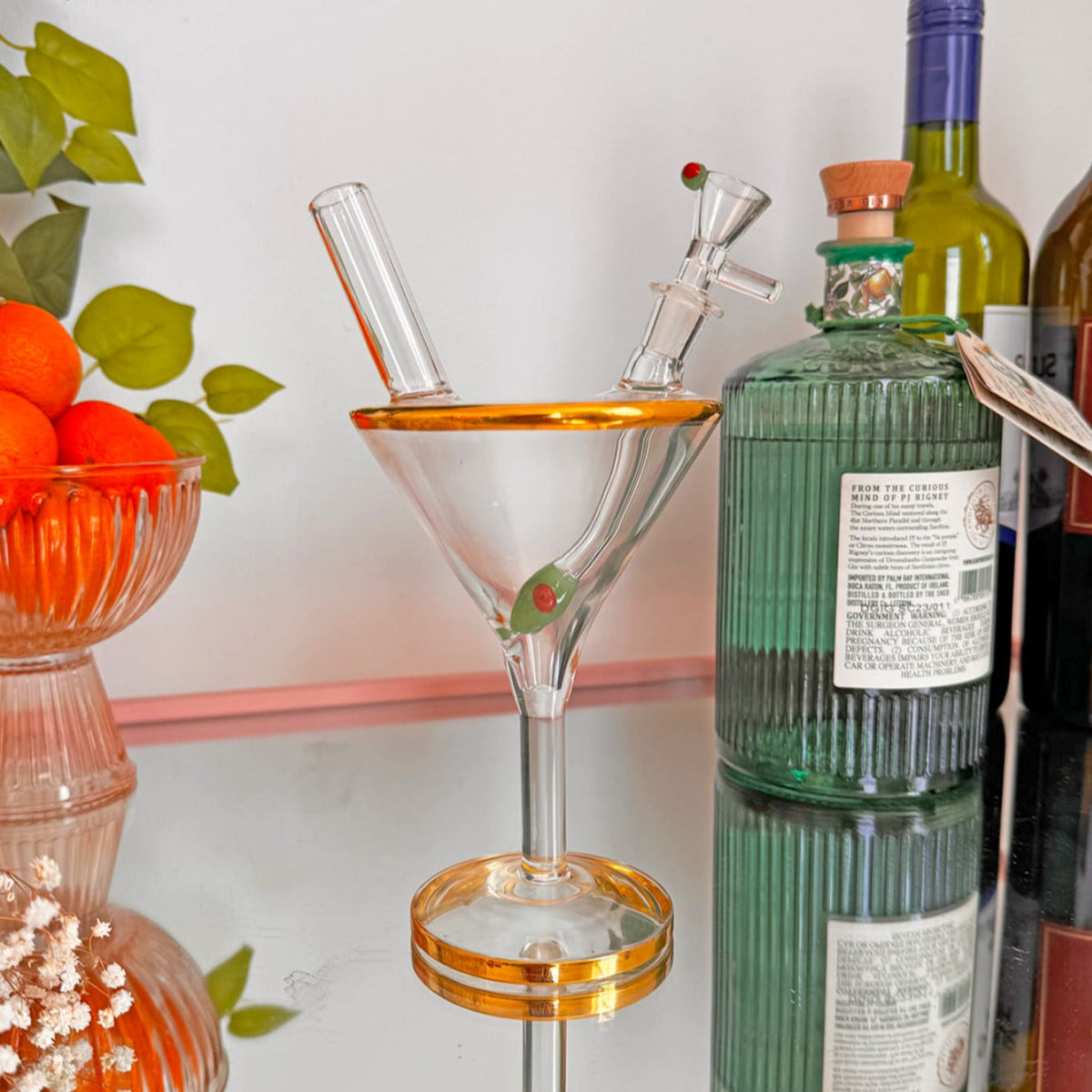 Martini Bong Aesthetic Bong - Boxed - Burning Love - Kitsch