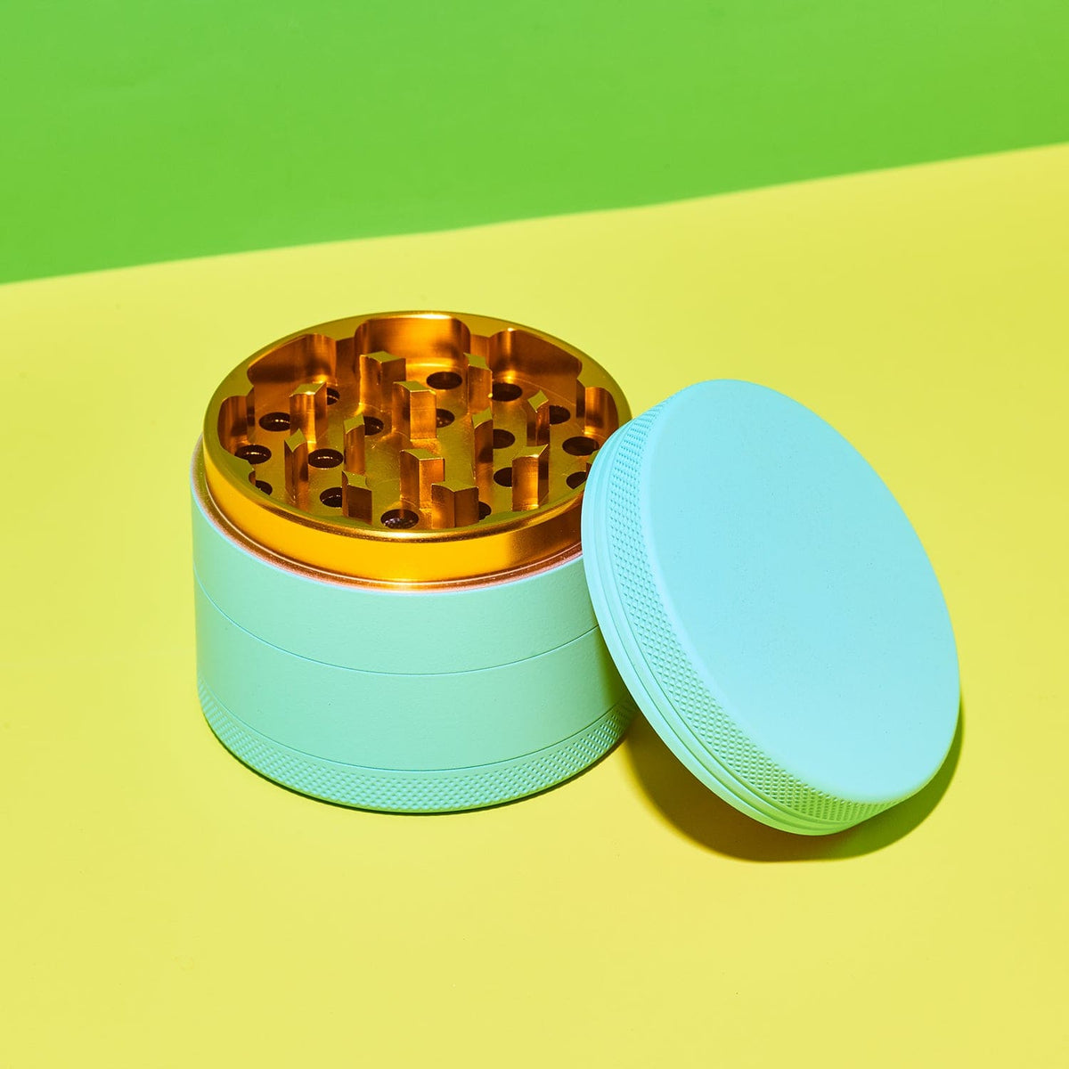 Matte Finished Grinder Black Grinder - Cute - Smoke