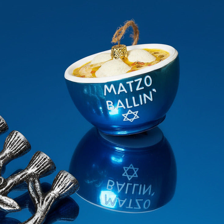 Matzo Ballin Ornament Go6928 Bubbebrunch - Holiday -