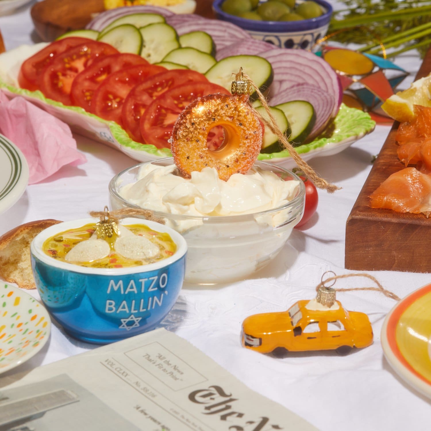 Matzo Ballin Ornament Go6928 Bubbebrunch - Holiday -