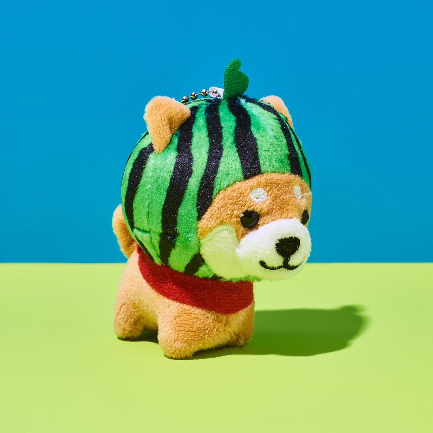 Memeshiba Plush Bag Charm Watermelon Bag Charm - Dog