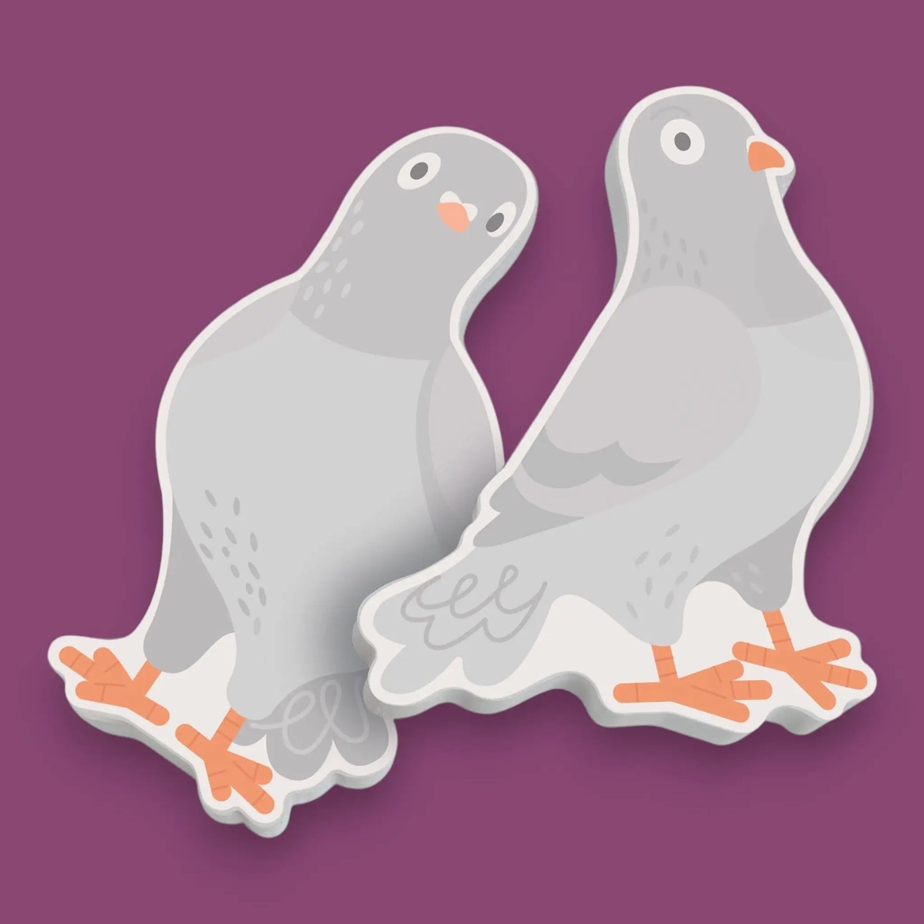 Messenger Pigeons Sticky Notes | Nyc Novelty Stationery
