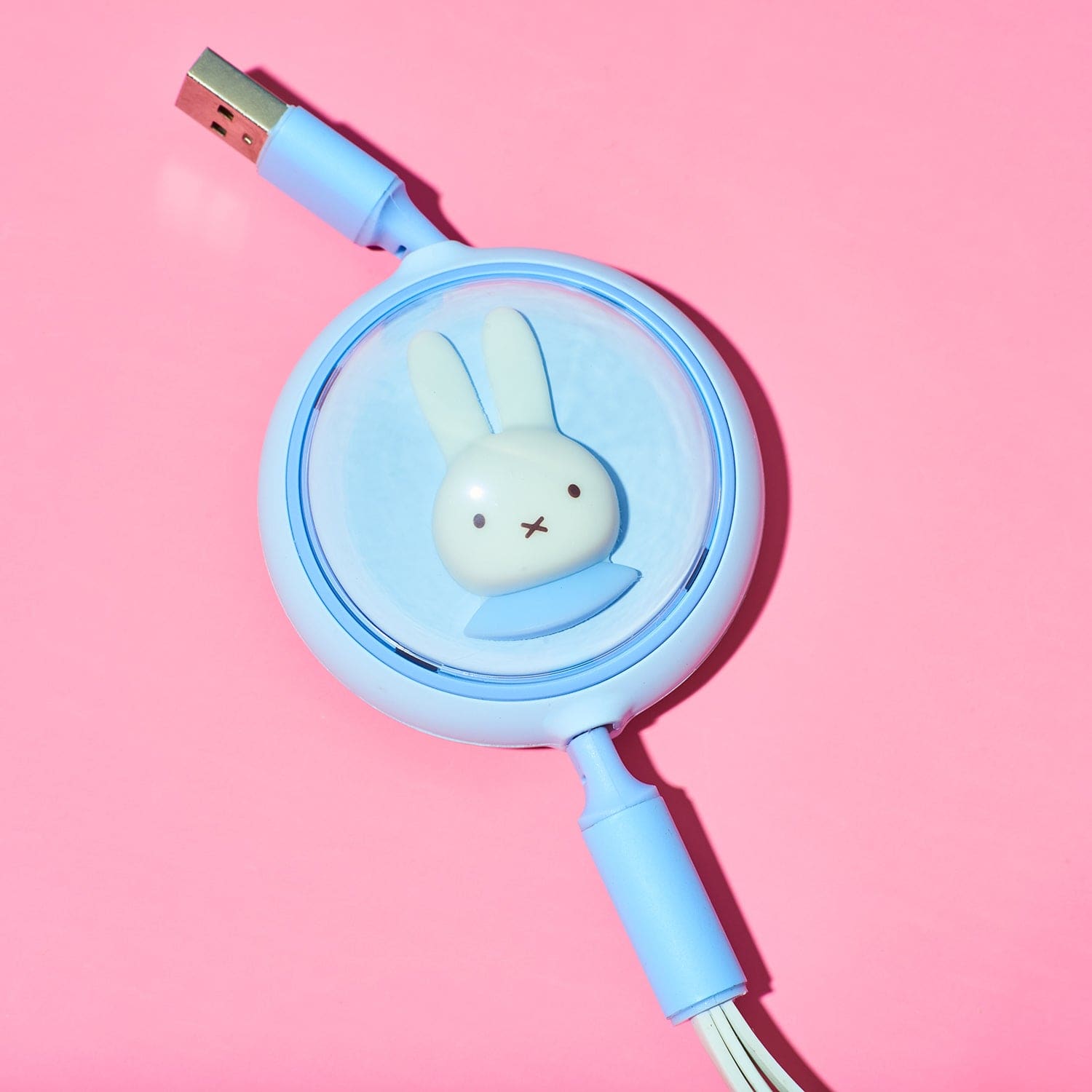 Miffy 3 in 1 Cable Light Blue Bunny Home Office Kawaii Miffy