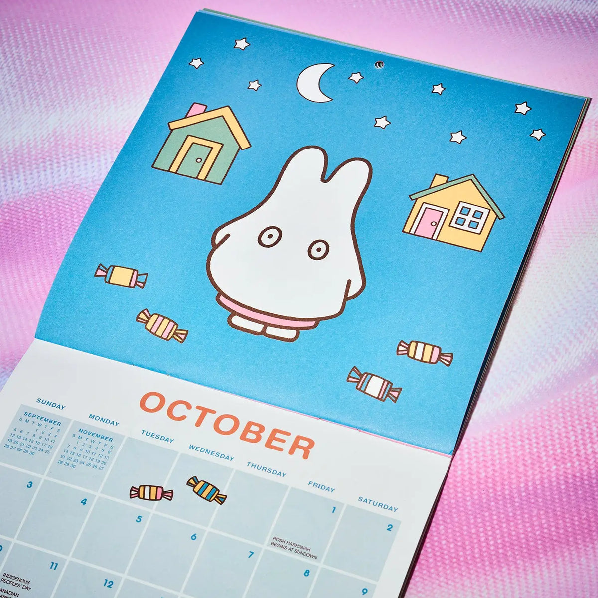 Miffy a Year in Color Wall Calendar 2027 7x7 | Friends Nyc